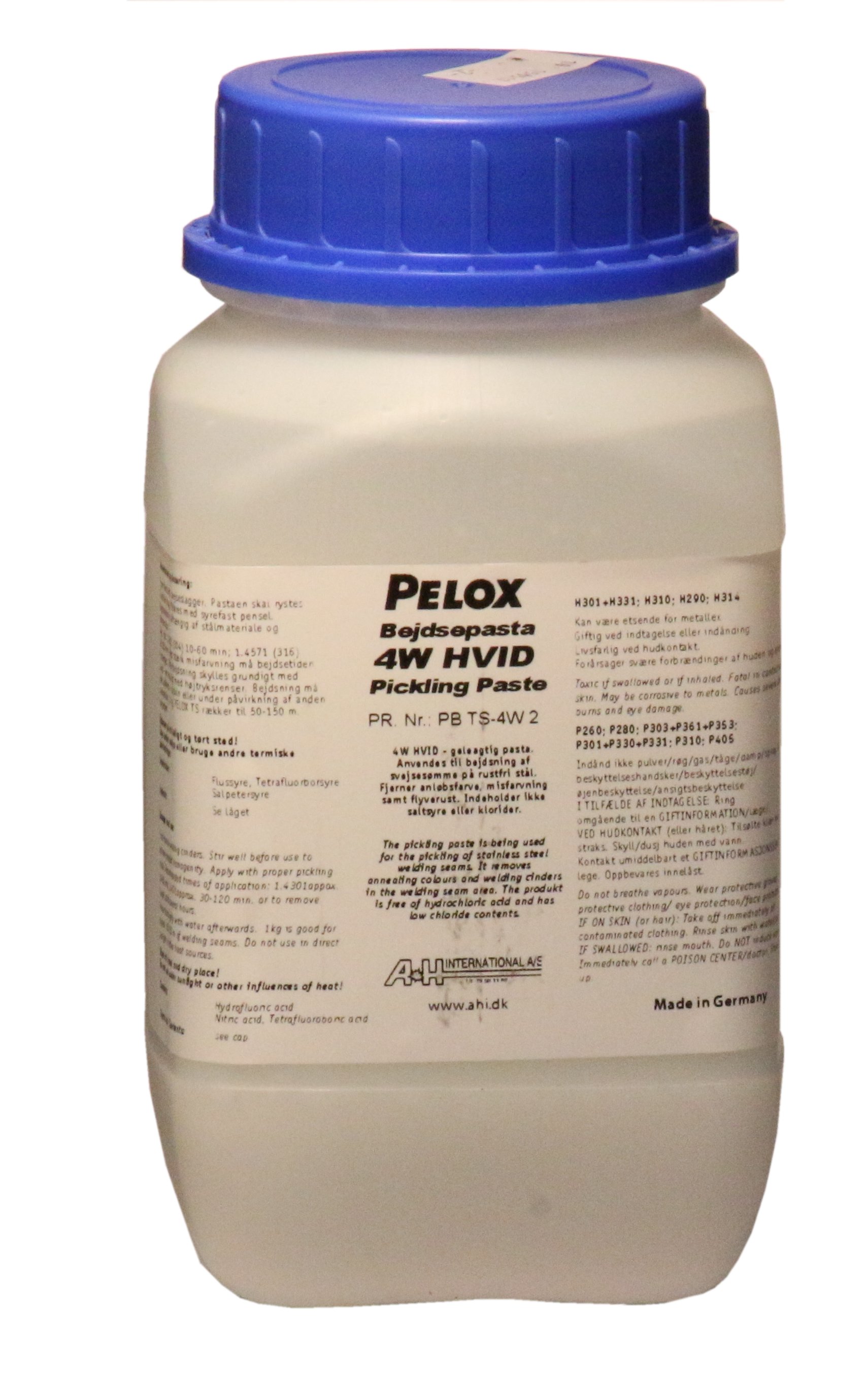 PELOX TS 4W hvid bejdsepasta, 2kg